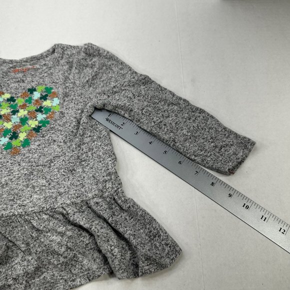 Cat And Jack Girl's Size 2T Dress And Pant Set Long Sleeve St. Patrick's New - Picture 10 of 16
